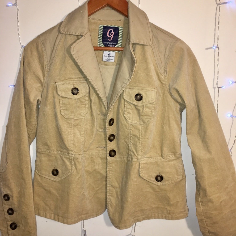 Corduroy Blazer Jacket